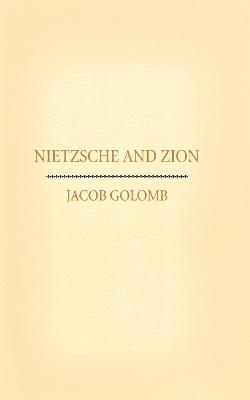 Book cover for Nietzsche and Zion