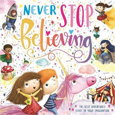 Book cover for Never Stop Believing