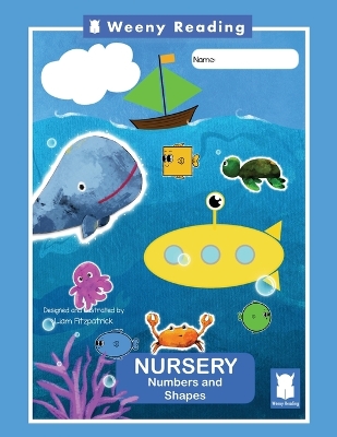 Book cover for Weeny Reading Nursery Numbers and Shapes 2 to 3 yrs