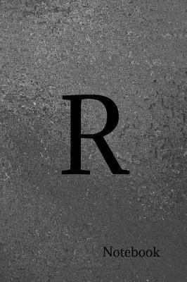 Book cover for 'r' Notebook