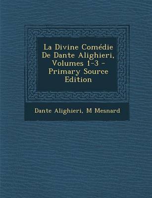 Book cover for La Divine Comedie de Dante Alighieri, Volumes 1-3