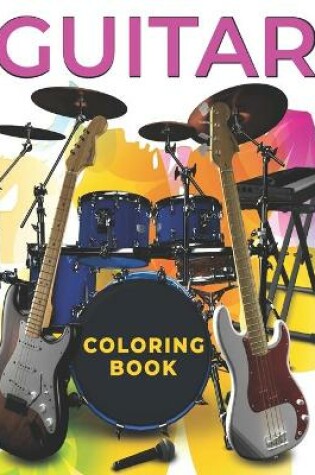 Cover of Guitar Coloring Book