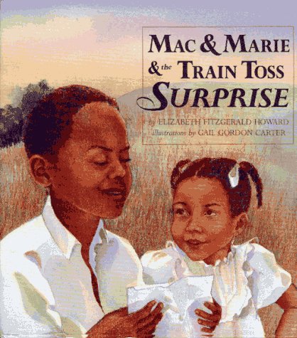 Book cover for Mac and Marie and the Train Toss Surprise