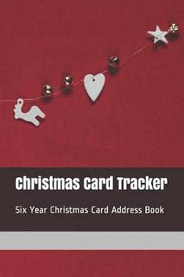 Book cover for Christmas Card Tracker