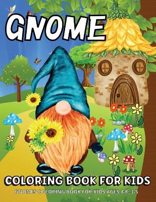 Book cover for Gnome Coloring Book