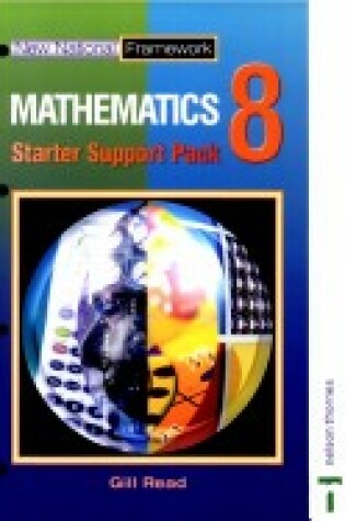 Cover of New National Framework Mathematics Starter Support Pack 8