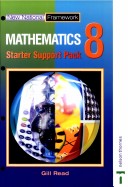 Book cover for New National Framework Mathematics Starter Support Pack 8