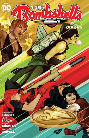 Book cover for DC Comics: Bombshells Vol. 4: Queens