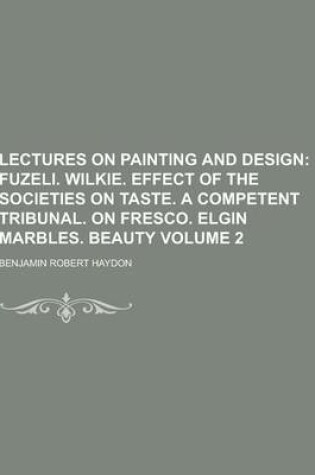 Cover of Lectures on Painting and Design Volume 2