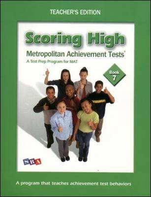 Book cover for SCORING HIGH ON MAT - TEACHER EDITION GRADE 7