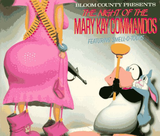 Book cover for The Night of the Mary Kay Commandos