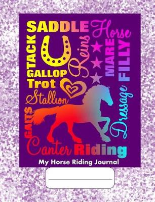 Book cover for My Horse Riding Journal