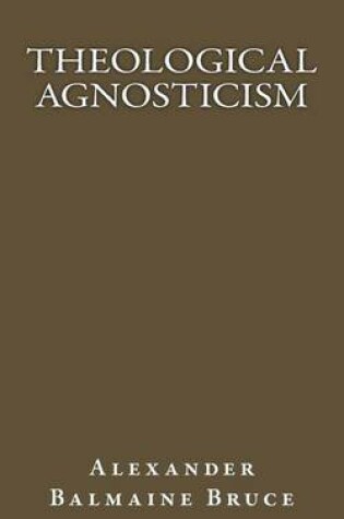 Cover of Theological Agnosticism