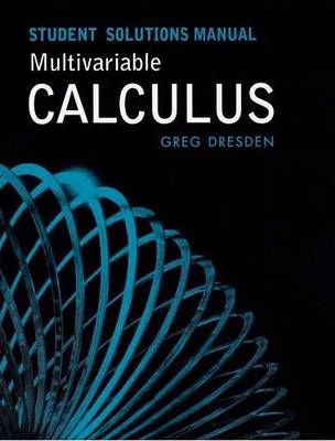 Book cover for Student Solutions Manual Multivariable Calculus