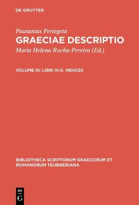 Book cover for Graeciae Descriptio, Vol. III CB