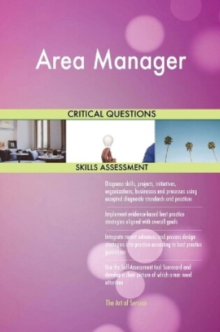 Cover of Area Manager Critical Questions Skills Assessment