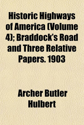 Book cover for Historic Highways of America (Volume 4)