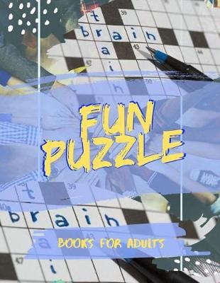 Book cover for Fun Puzzle Books For Adults