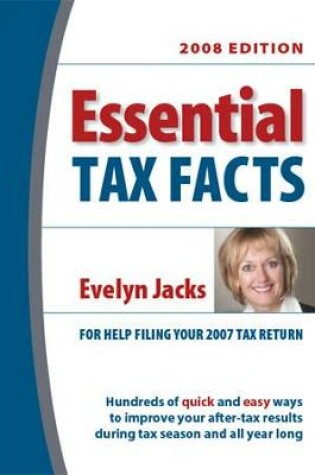 Cover of Essential Tax Facts 2008 Edition