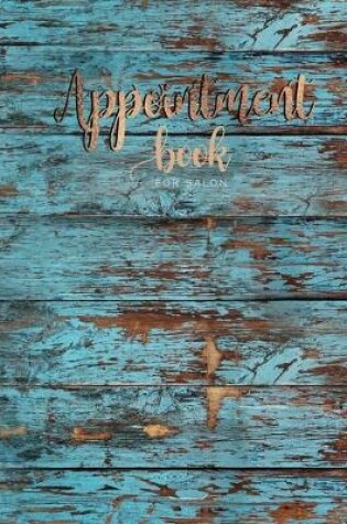 Cover of Appointment book for salon