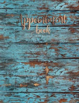 Book cover for Appointment book for salon