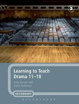 Book cover for Learning to Teach Drama 11-18
