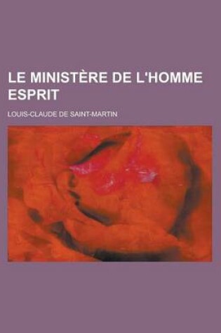 Cover of Le Ministere de L'Homme Esprit