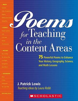 Book cover for Poems for Teaching in the Content Areas