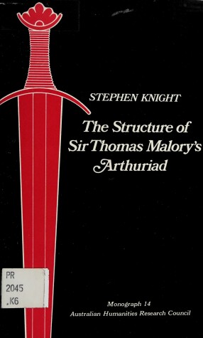 Book cover for Structure of Sir Thomas Malory's Arthuriad