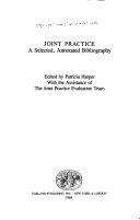 Book cover for Joint Practice a Selected