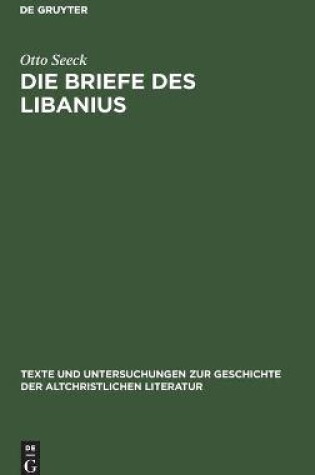 Cover of Die Briefe des Libanius