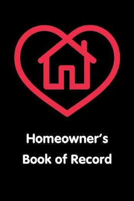 Book cover for Homeowner's Book of Record