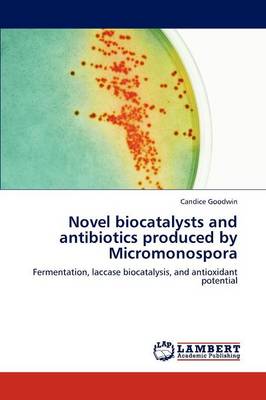 Book cover for Novel biocatalysts and antibiotics produced by Micromonospora