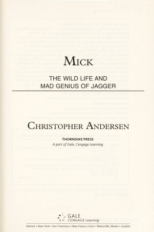 Cover of Mick