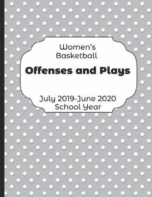 Book cover for Womens Basketball Offenses and Plays July 2019 - June 2020 School Year