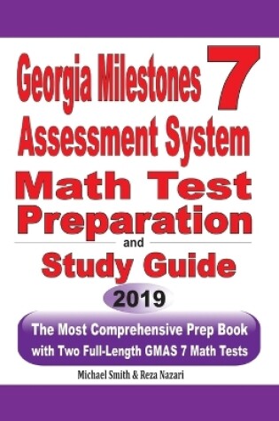 Cover of Georgia Milestones Assessment System 7 Math Test Preparation and Study Guide