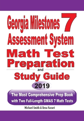 Book cover for Georgia Milestones Assessment System 7 Math Test Preparation and Study Guide