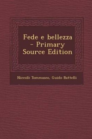 Cover of Fede E Bellezza (Primary Source)