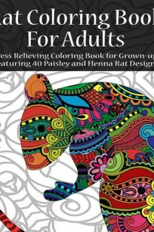 Cover of Rat Coloring Book For Adults