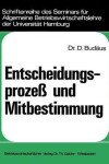 Book cover for Entscheidungsprozeß und Mitbestimmung