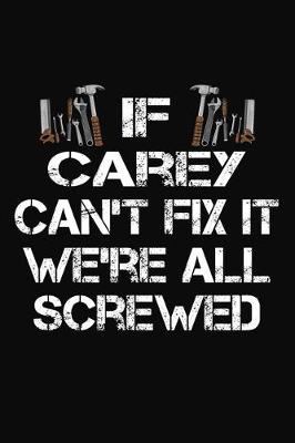 Book cover for If Carey Can't Fix It We're All Screwed