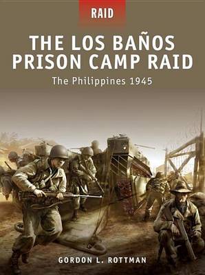 Book cover for Los Banos Prison Camp Raid - The Philippines 1945
