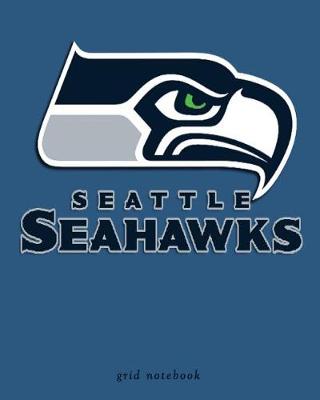 Book cover for Seattle Seahawks grid notebook