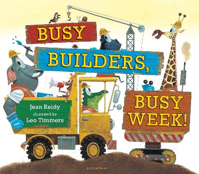 Book cover for Busy Builders, Busy Week!