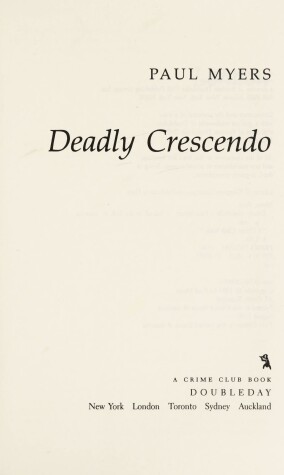 Cover of Deadly Crescendo