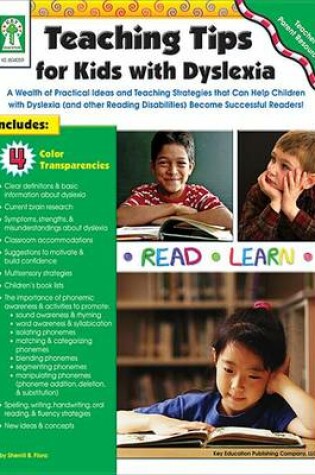 Cover of Teaching Tips for Kids with Dyslexia, Grades Pk - 5