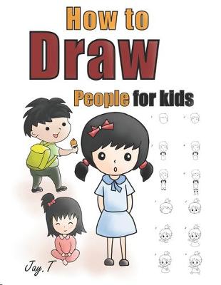 Book cover for How To Draw People For Kids