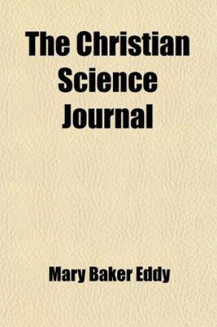 Cover of The Christian Science Journal Volume 28