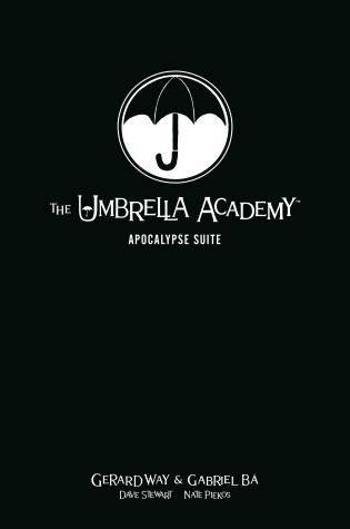Cover of The Umbrella Academy Library Editon Volume 1: Apocalypse Suite