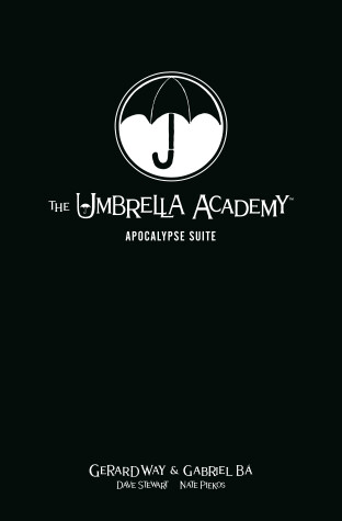 Book cover for The Umbrella Academy Library Editon Volume 1: Apocalypse Suite